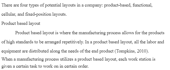 Production Planning and Quality Management