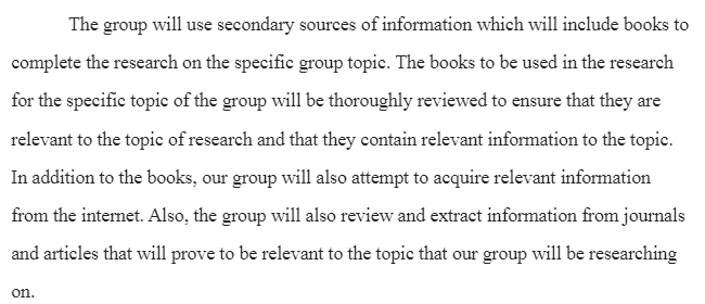 Researching as a Group