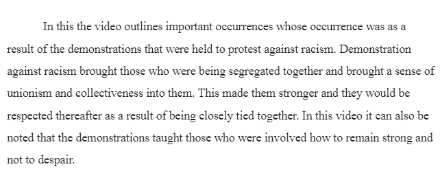 Roger Alvarado Views On the Racism Demonstrations