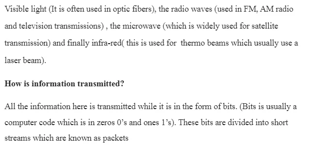 Scientific and Technical Concepts Related to Communication