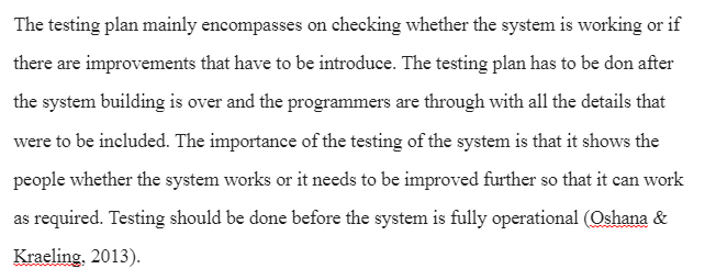 Software Implementation Plan