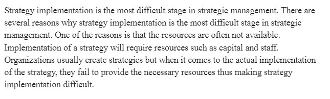 Strategic Management Process 