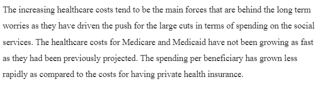 Trends in Medicare and Medicaid