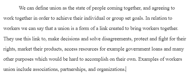 Union Versus Non-Union Wages