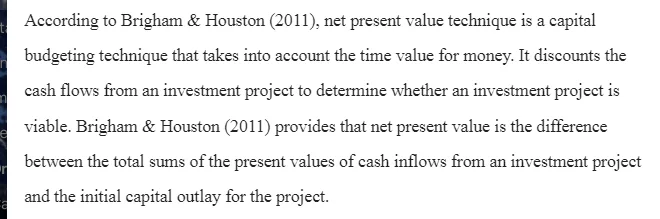 Using Net Present Value to Make Purchasing Decisions 