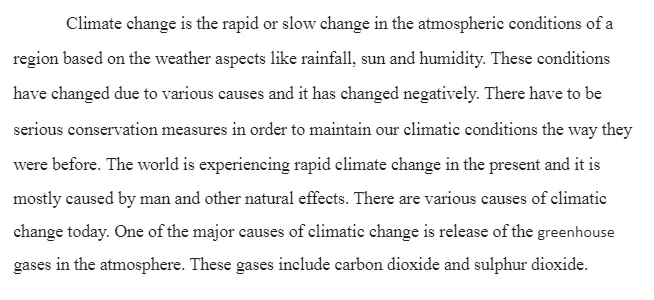 Various Viewpoints on Climate Change