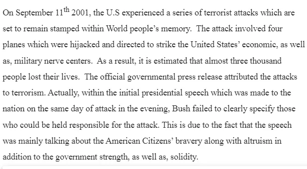 Was U.S justified to Attack Afghanistan?
