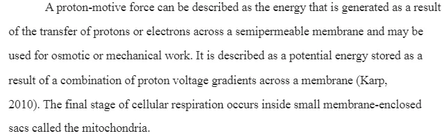 What Is The Proton-Motive Force?