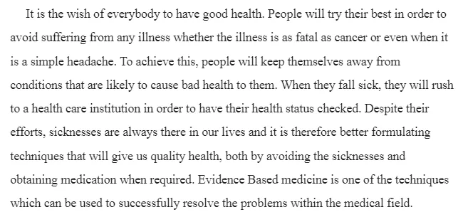 Applying Evidence-Based Practice in Making Clinical Decisions