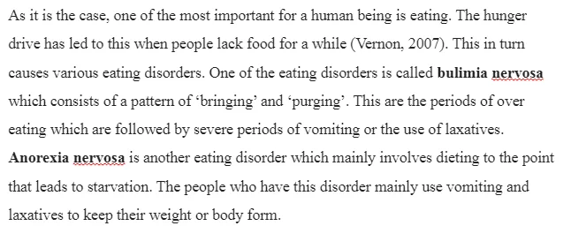 Eating Disorders