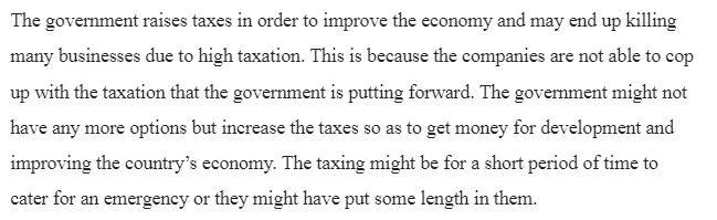 Effect of Government Intervention on Economic Behavior