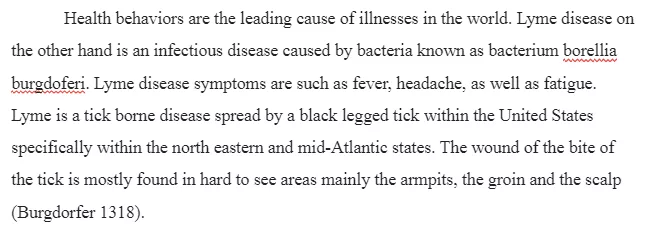 Evidence-based Strategies Specific to Lyme Disease