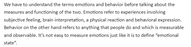 Measures of Emotional and Behavioral Functioning