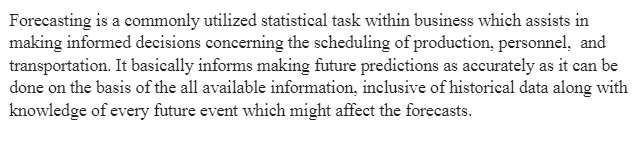 Role of Forecasting in Strategic Planning Process