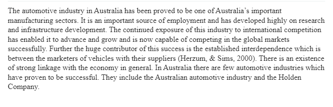 Australian Motor Industries and the Holden Company