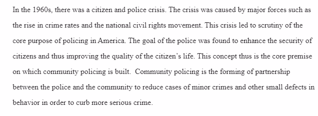 Evolution of Law Enforcement Strategies  