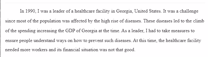 Leadership in Healthcare