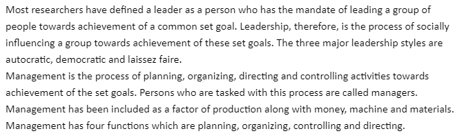 Leveraging Leadership to Maximize Business Success