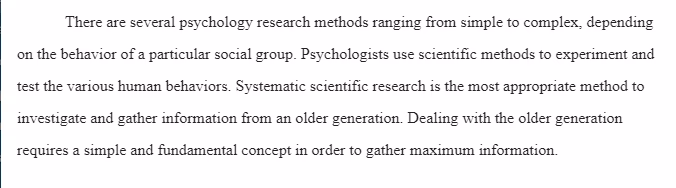 Psychology Research Methods