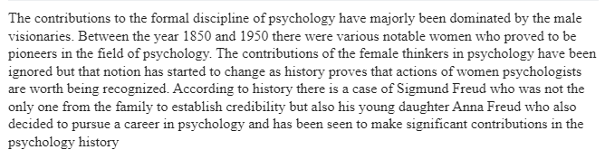 Women in Psychology-Anna Freud