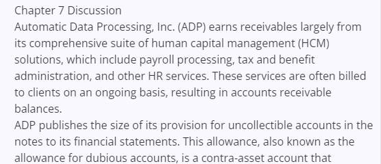 Automatic Data Processing Inc Balance Sheet Review