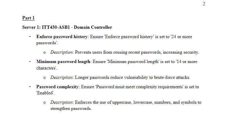 Benchmark-Deploy Security Measures Using Group Policy