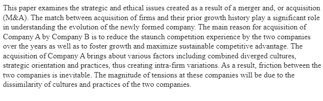 Creating an Effective Workforce After a Merger
