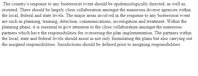 Emergency Preparedness and Response-Anthrax Bioterrorism