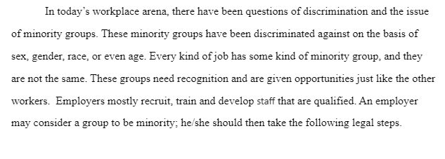 Employment Law-Race and Gender-based Discrimination