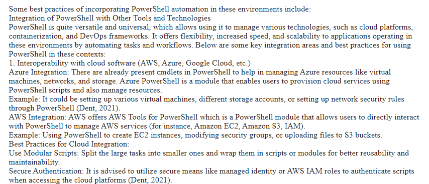 How PowerShell Automation Integrates with Other Tools