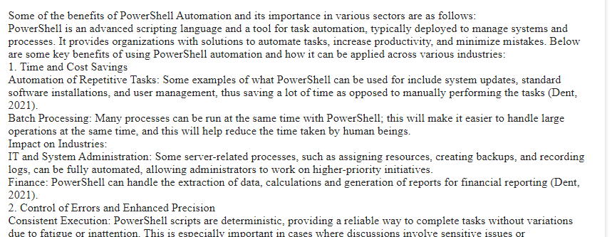 Key Benefits of Using PowerShell Automation