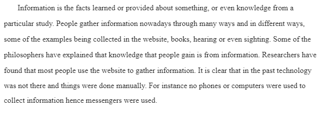 Responsible Consumption of Information