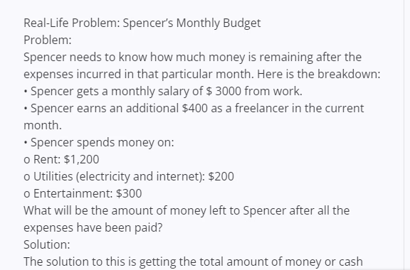 Using Mathematical Modeling in Real-life Problem
