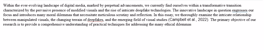 Assignment 21-Written Communication Gen Ed Essay