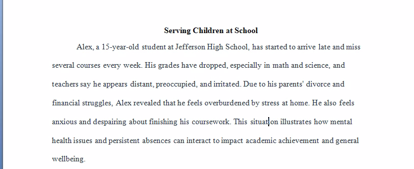 Serving Children at School