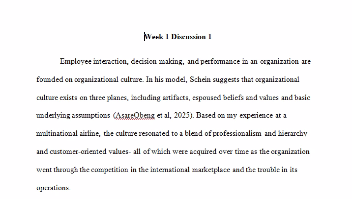 What is Organizational Culture?