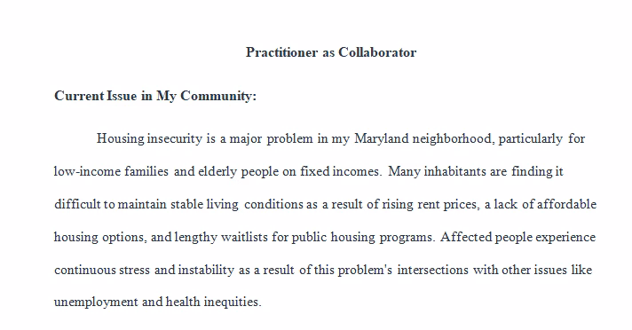 Practitioner as Collaborator