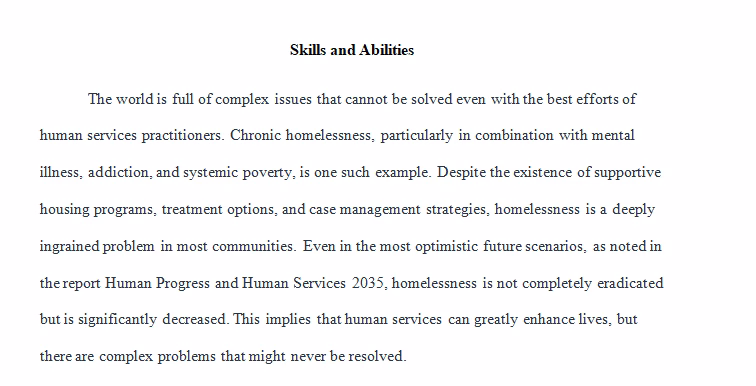 Skills and Abilities